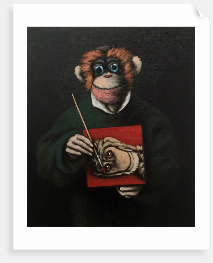 Monkey Painter, 2005 by Peter Jones