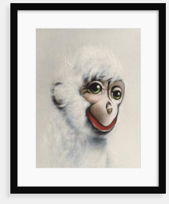 Monkey in White, 2005 by Peter Jones