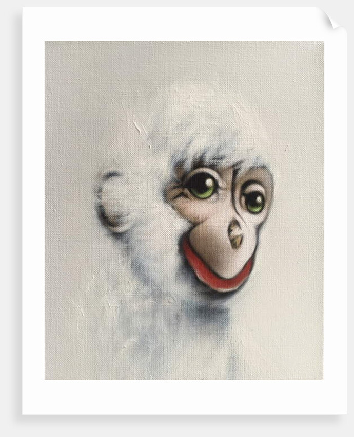 Monkey in White, 2005 by Peter Jones