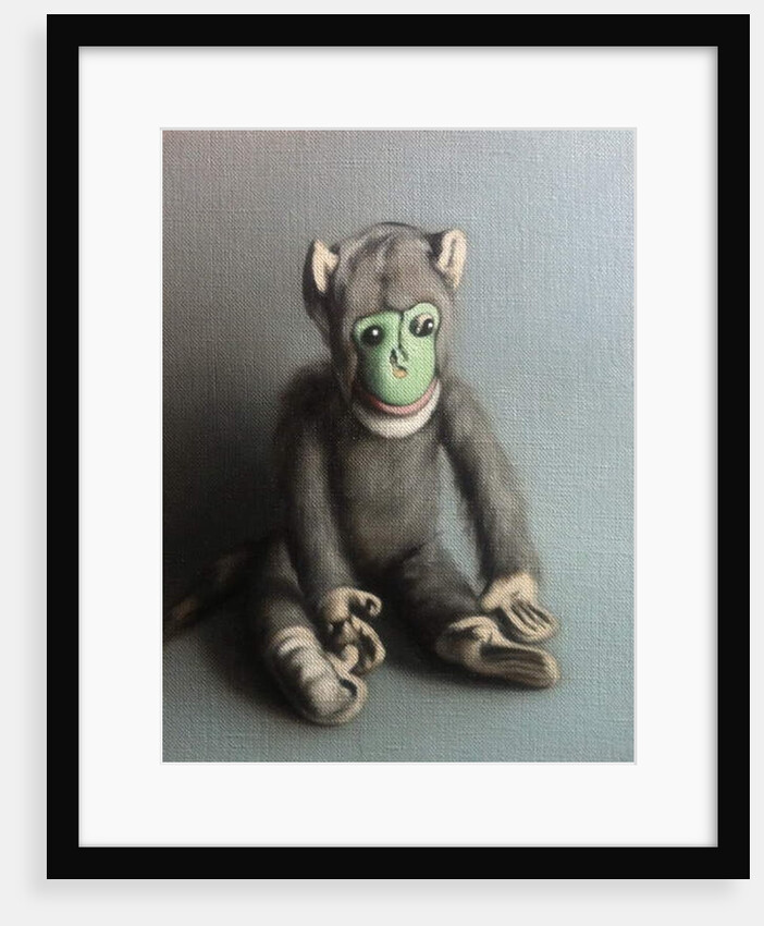 Green Face Monkey, 2006 by Peter Jones