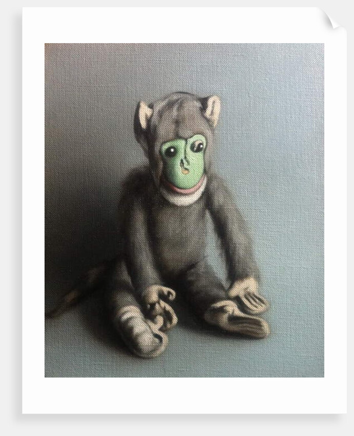 Green Face Monkey, 2006 by Peter Jones