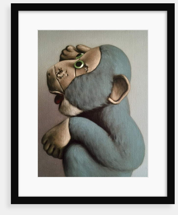 Soft Blue Monkey, 2006 by Peter Jones