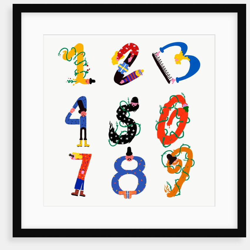 Numbers, 2019 by German Jorge