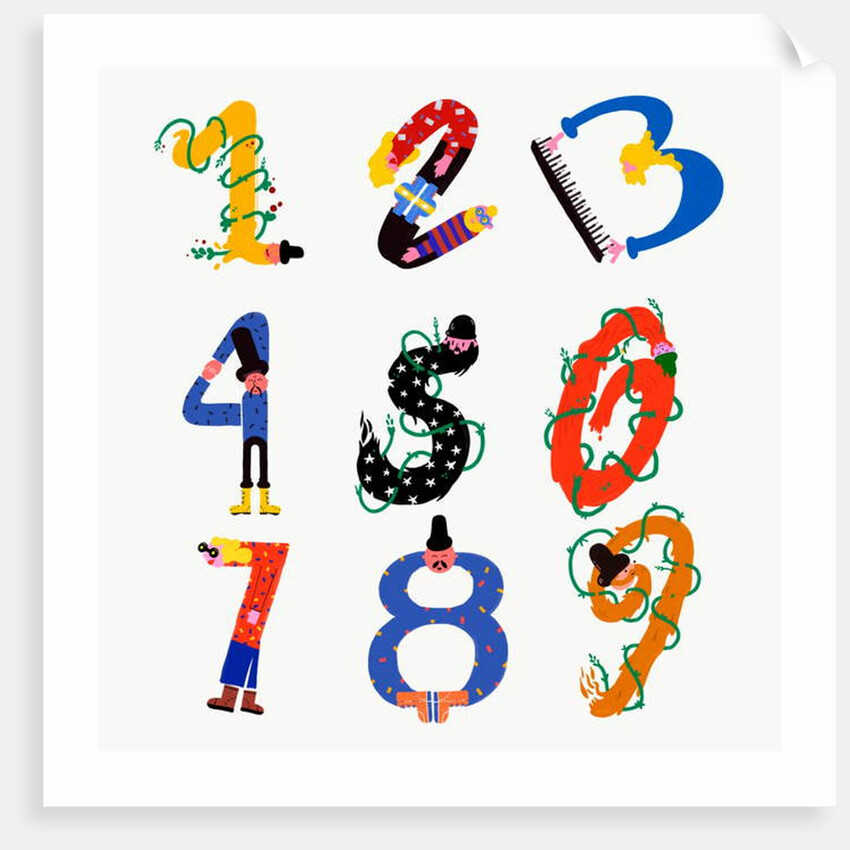 Numbers, 2019 by German Jorge