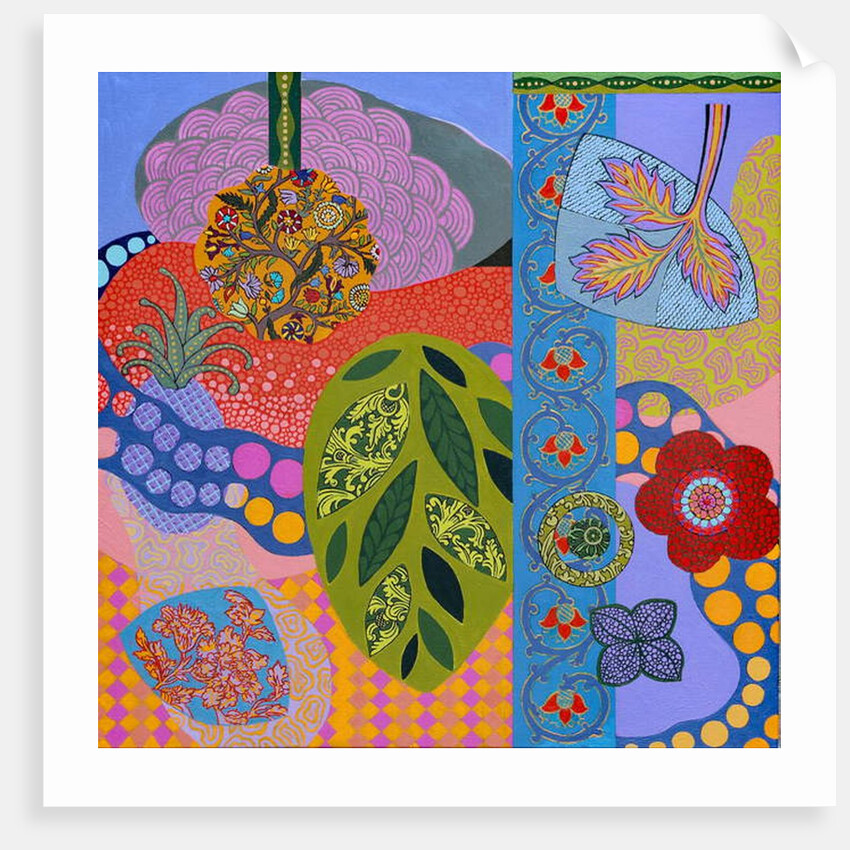 Purple Pineapple, 2018 by Frances Ferdinands