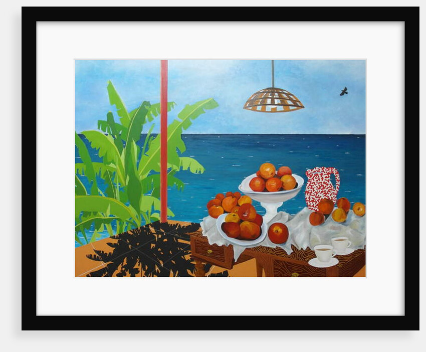 Tea with Cezanne, 2018 by Timothy Nathan Joel