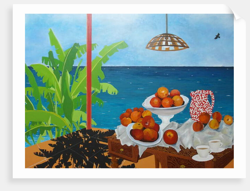 Tea with Cezanne, 2018 by Timothy Nathan Joel