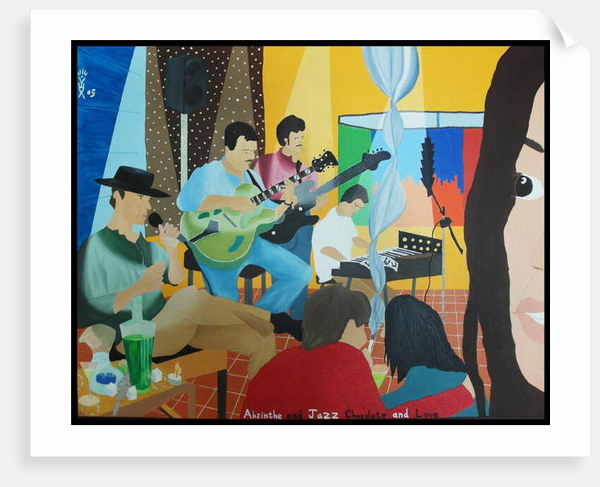 Absinthe and Jazz, Chocolate and Love, 2004 by Timothy Nathan Joel