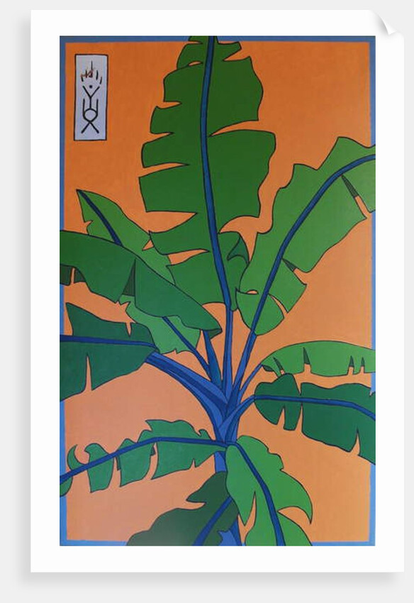 Banana plant number 5, 2014 by Timothy Nathan Joel