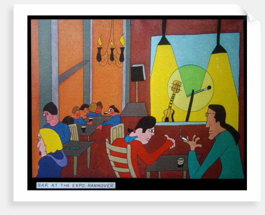 Bar at the Expo, Hannover, 2000 by Timothy Nathan Joel