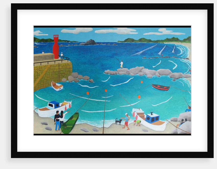 Ocean Scene, 2015 by Timothy Nathan Joel