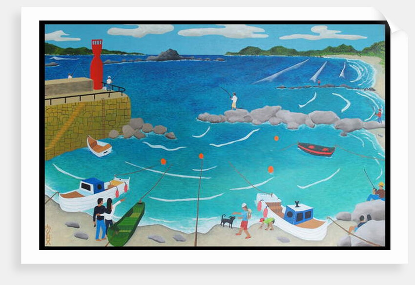 Ocean Scene, 2015 by Timothy Nathan Joel