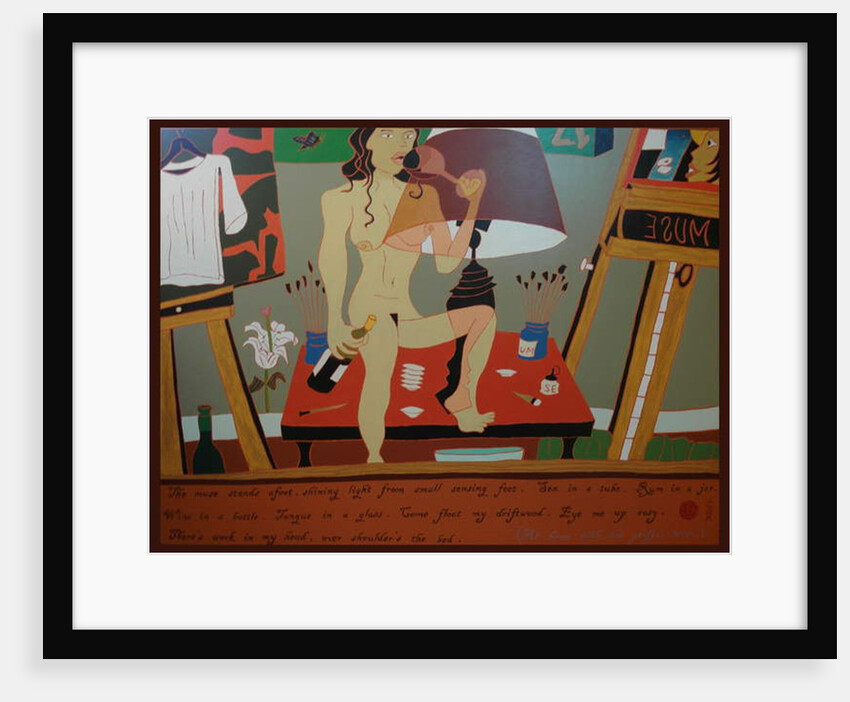 At home with the perfect lover, 2010 by Timothy Nathan Joel