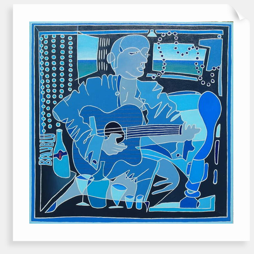 Portrait of the artist Alvaro Trugeda, 2018 by Timothy Nathan Joel