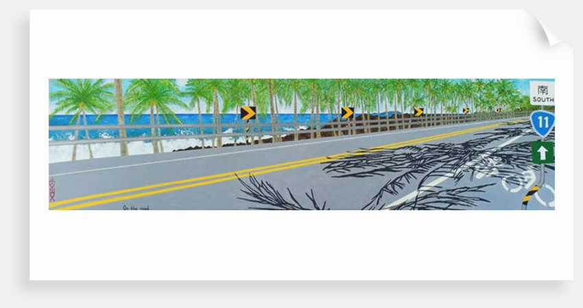 On the road, Highway 11, Taitung, Taiwan, 2011 by Timothy Nathan Joel