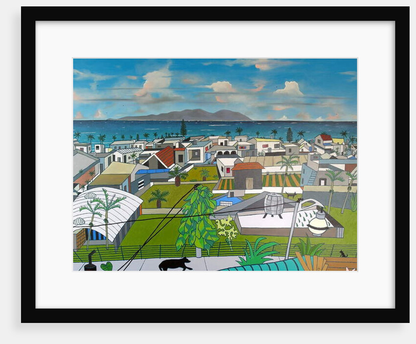 Dulan village view, 2016 by Timothy Nathan Joel