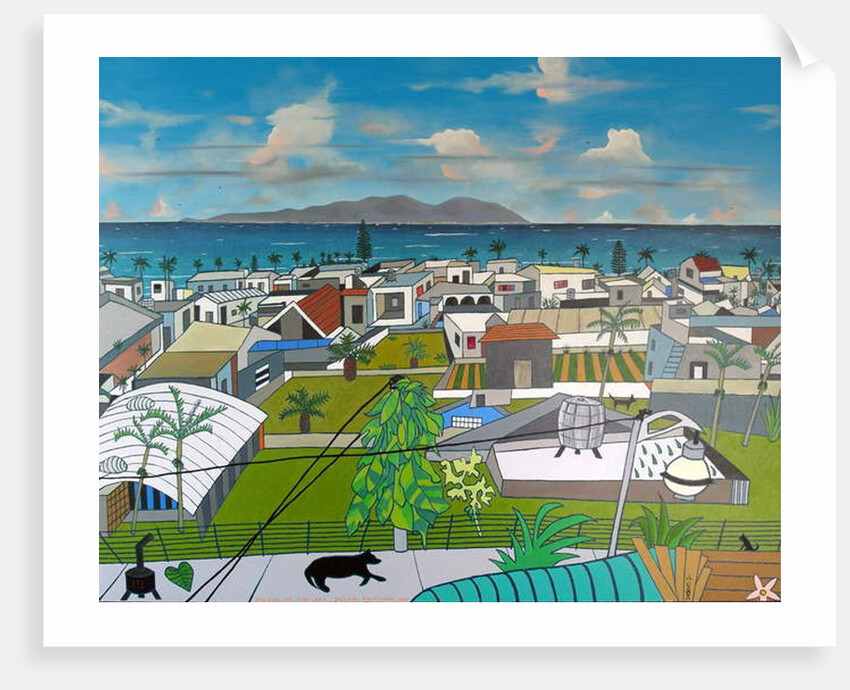 Dulan village view, 2016 by Timothy Nathan Joel