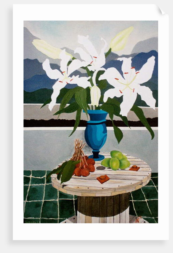 Lily, lime and lychee, 2004 by Timothy Nathan Joel
