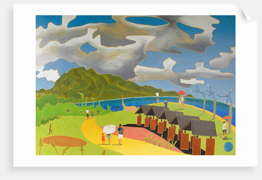 The way back home, Taitung, 2014 by Timothy Nathan Joel