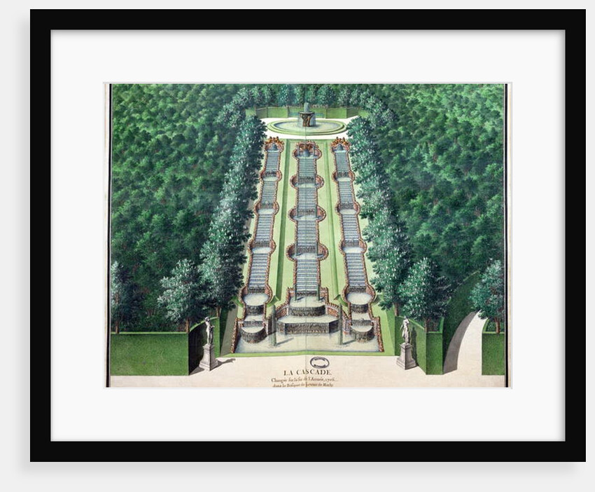 The Cascade, altered at the end of 1706, in the grove on the hill by French School