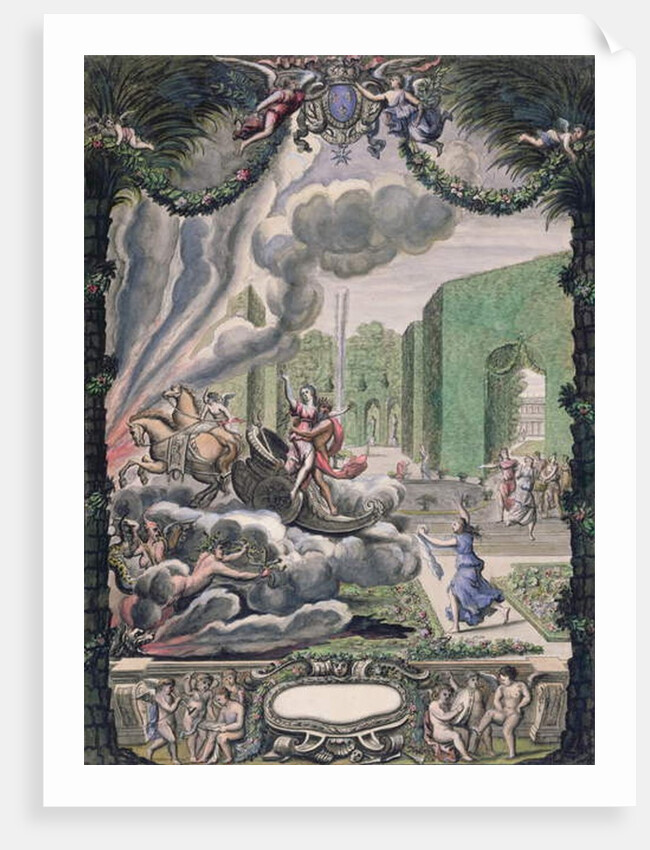 The Abduction of Proserpine by Pluto by French School