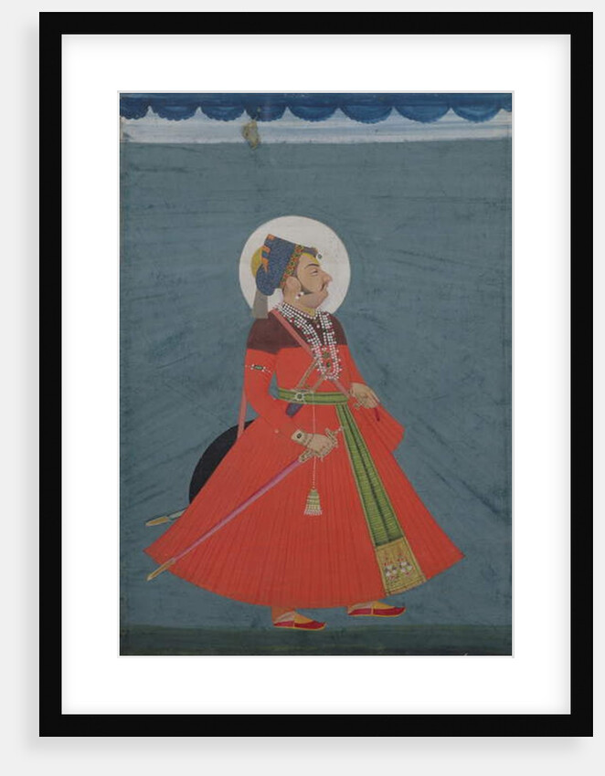 Portrait of Maharajah Ajit Singh of Jodhpur Jodhpur, 19th century by Indian School