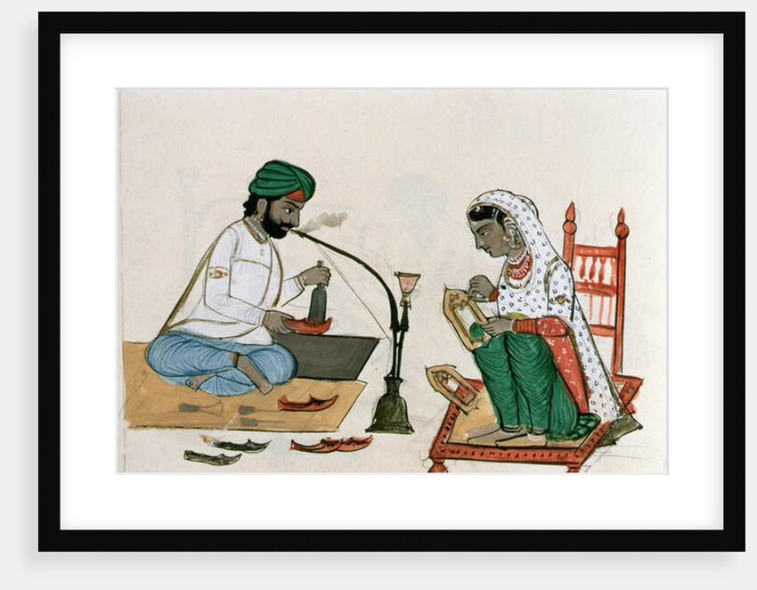 Shoe-Maker c.1890 by Punjabi School