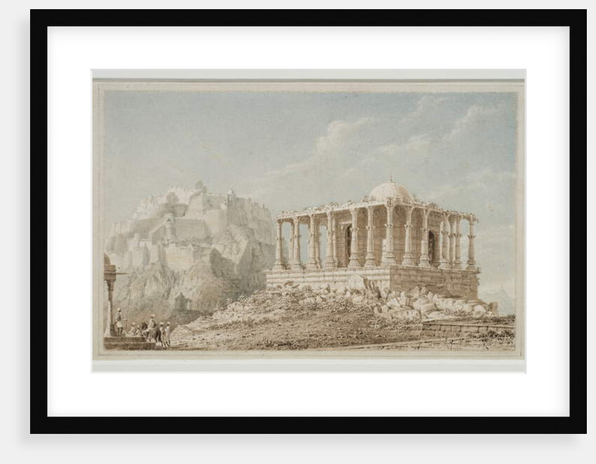 Jain Temple in the fortress of Komulmer by English School