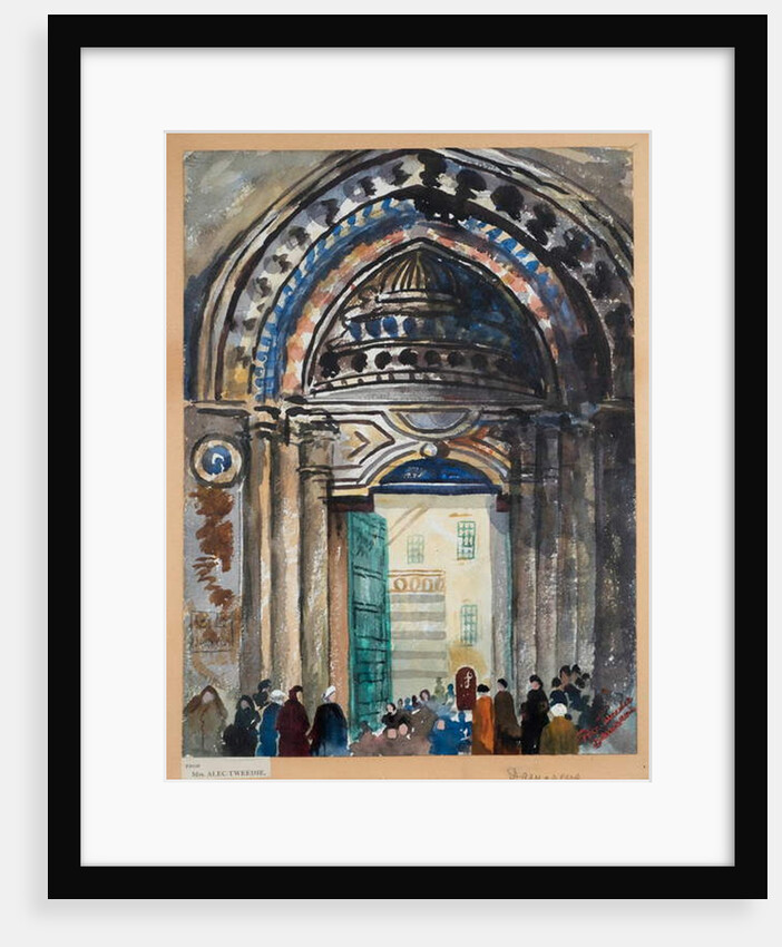 Damascus Khan, c.1919-21 by Ethel Brilliana Tweedie