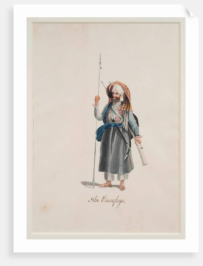 An Eusofyze, 1815 by Robert Melville Grindlay