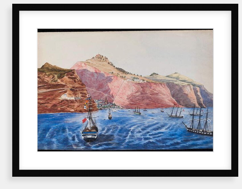 View of Jamestown, St. Helena, c.1850 by Unknown Artist