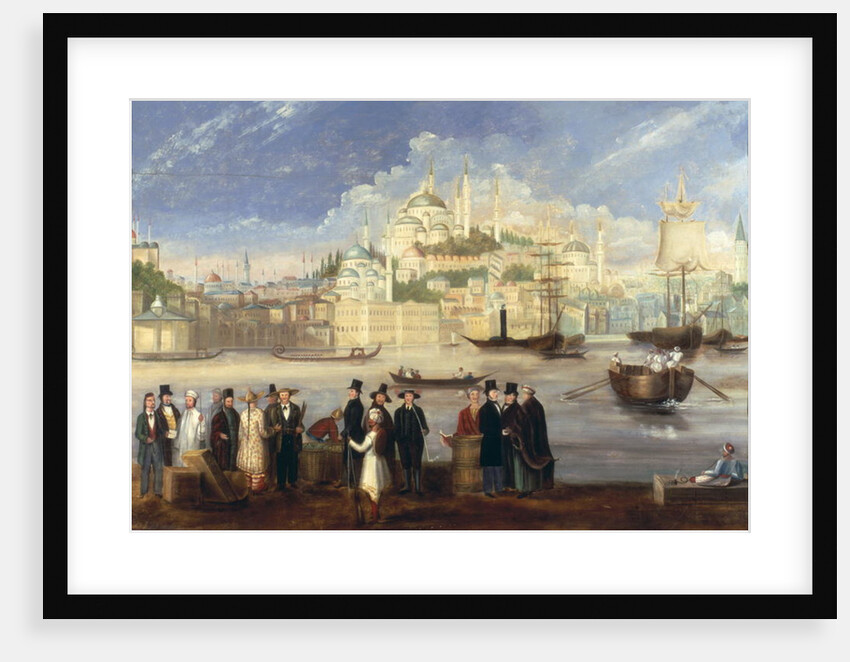 On the Bosphorous, Istanbul by English School