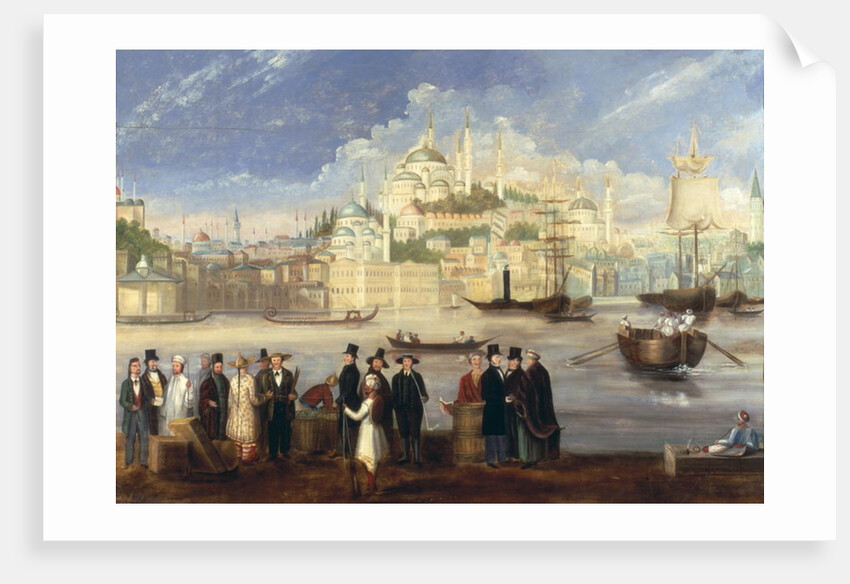 On the Bosphorous, Istanbul by English School