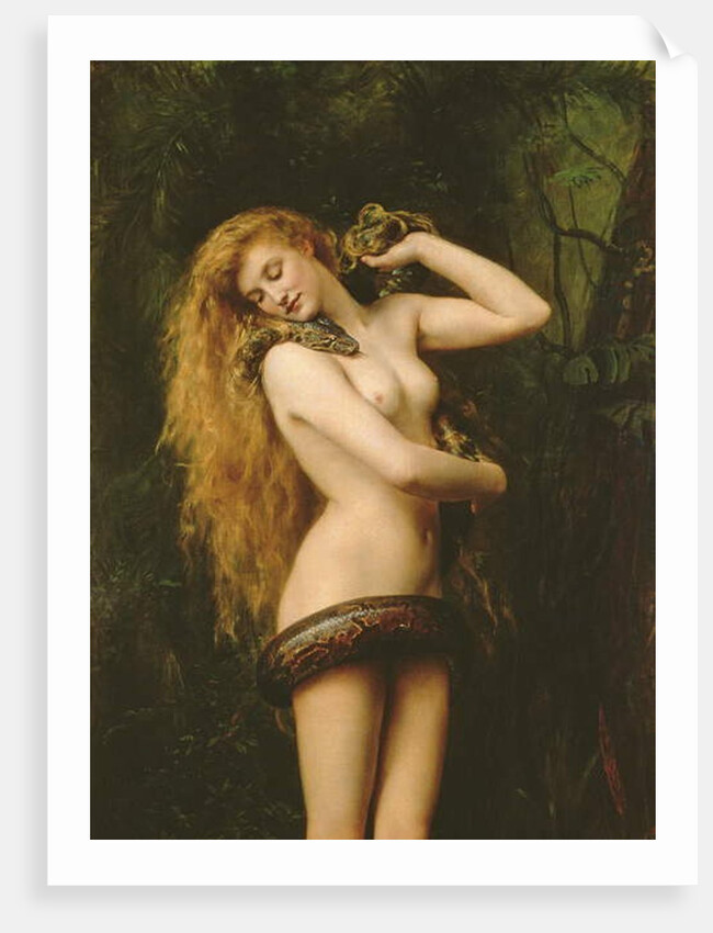 Lilith, 1887 by John Collier