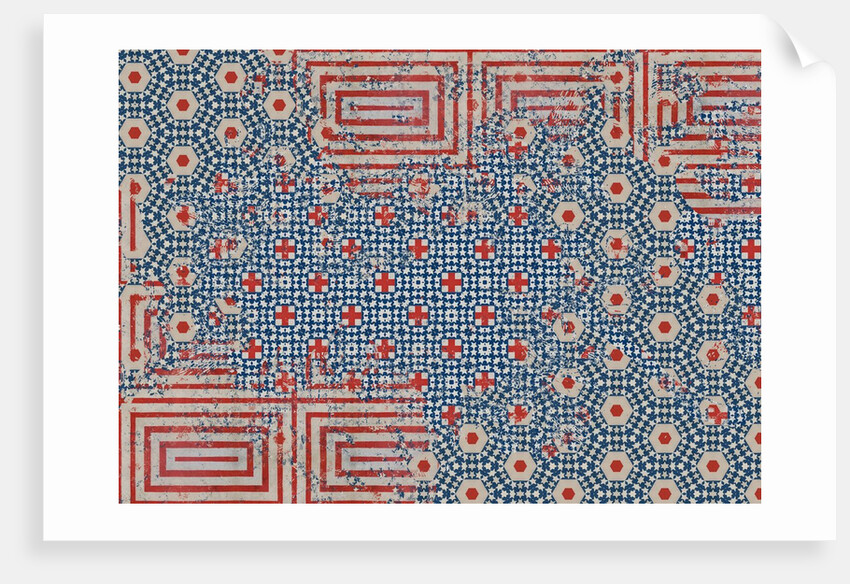 Abstract Flag, 2014 by Teis Albers