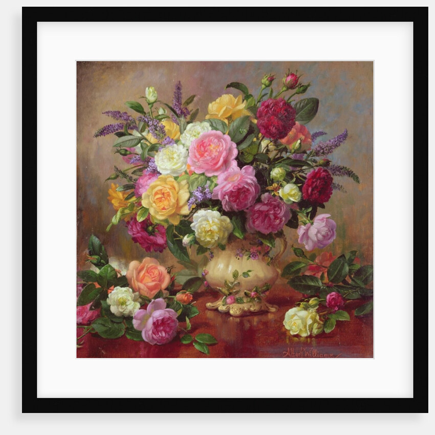 Roses from a Victorian Garden by Albert Williams