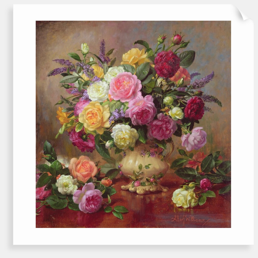 Roses from a Victorian Garden by Albert Williams