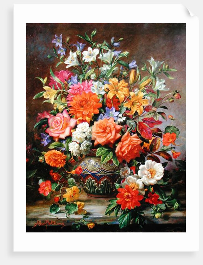 September Flowers, Symbols of Hope and Joy by Albert Williams