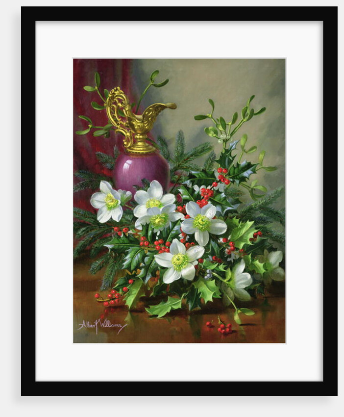 AB/88 Christmas roses by Albert Williams