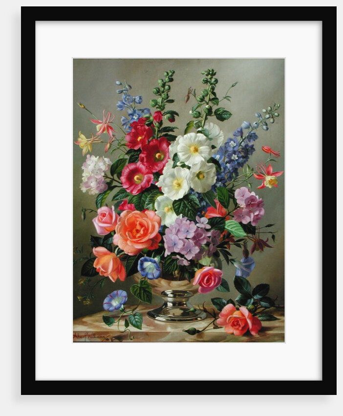 A September Floral Arrangement by Albert Williams