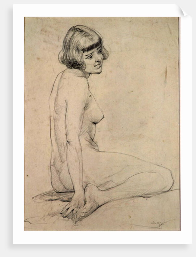 Female nude by Albert Williams
