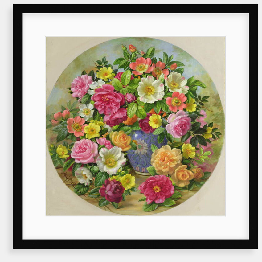 A/401D Homage to the Wild Rose by Albert Williams