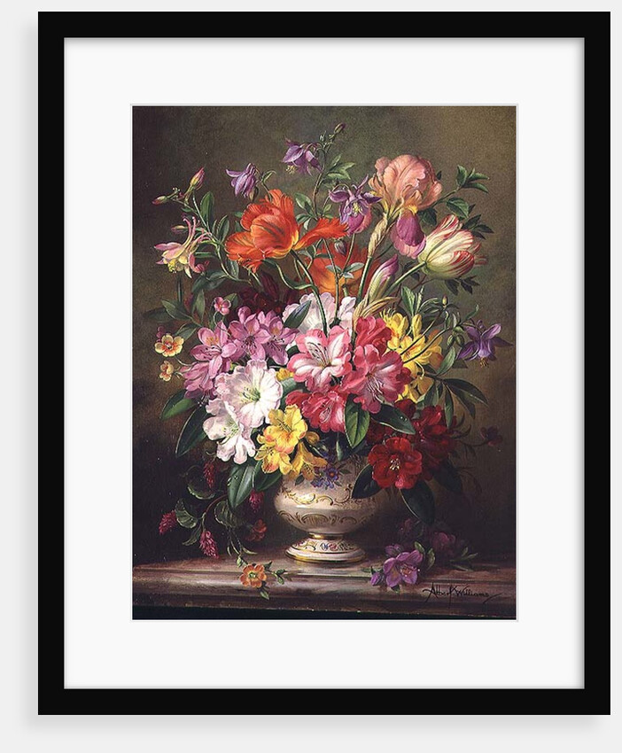 AB/315 A Spring Floral Arrangement, 1996 by Albert Williams