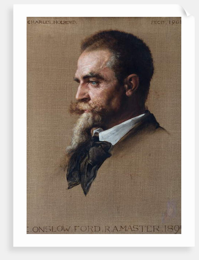 Portrait of E. Onslow Ford, 1901 by Charles Holroyd
