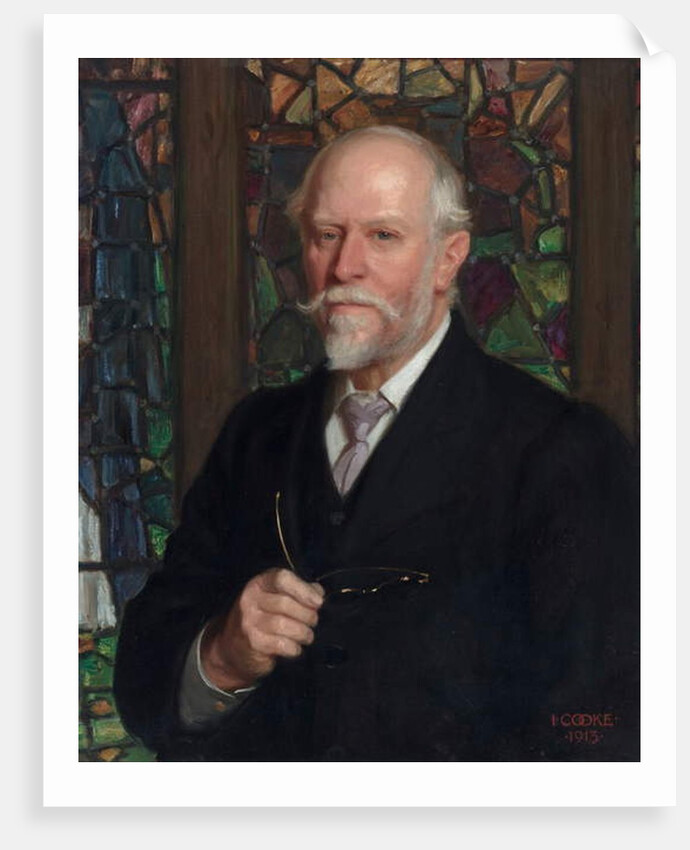 Portrait of Christopher W. Whall, 1913 by John Percy Cooke