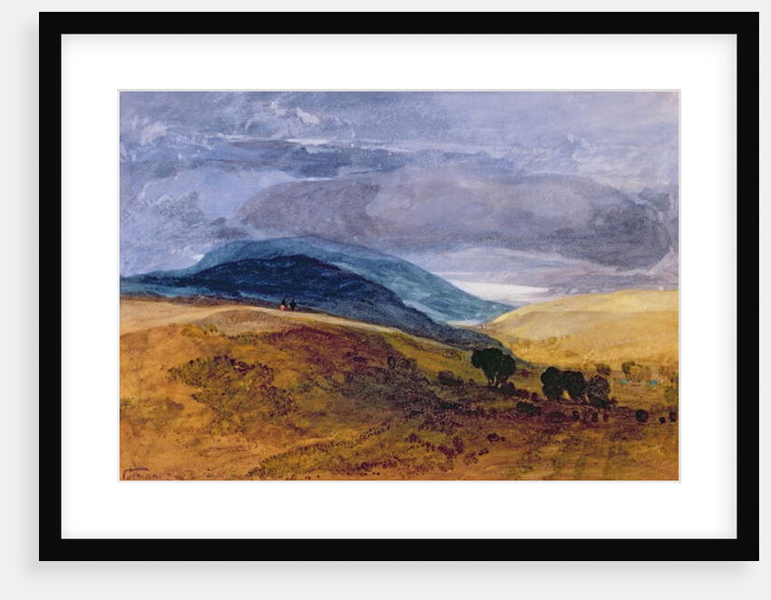 On the Downs by John Sell Cotman