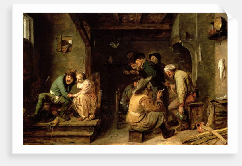 Tavern Scene, c.1635 by Adriaen Brouwer