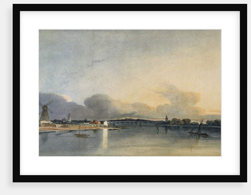 The White House, Chelsea by Thomas Girtin