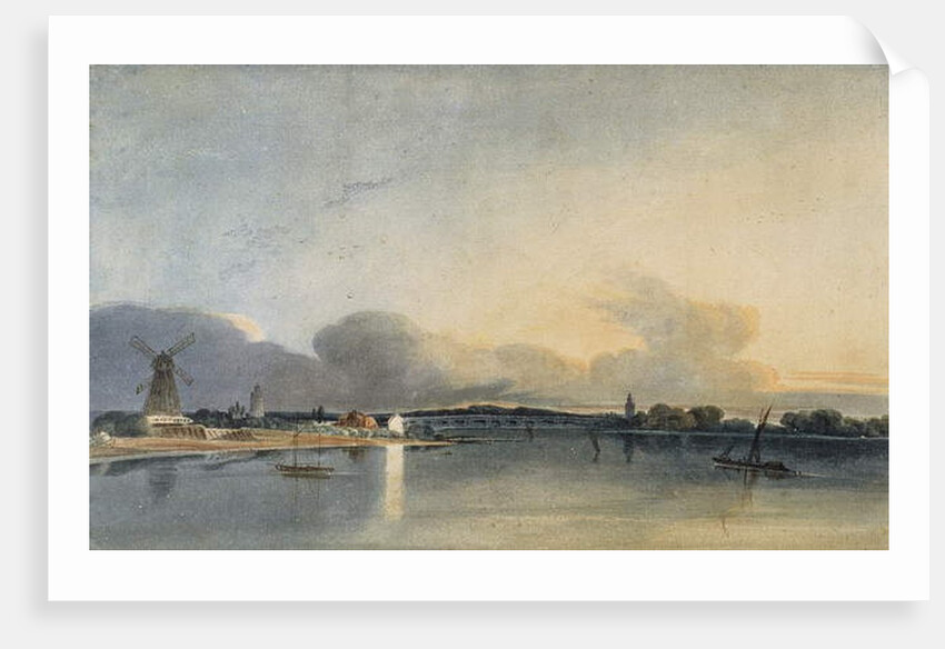 The White House, Chelsea by Thomas Girtin