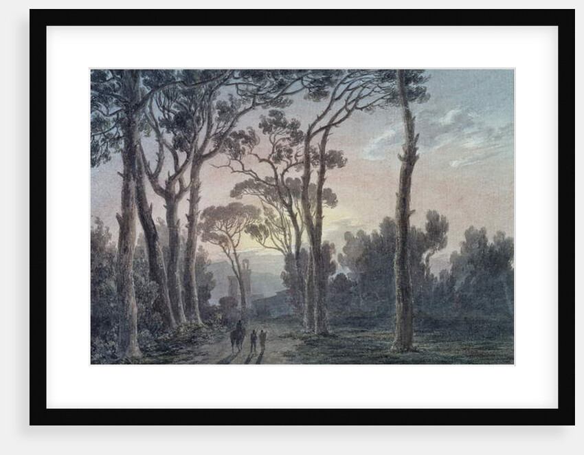 Florence from a Wood near the Cascine by John Robert Cozens